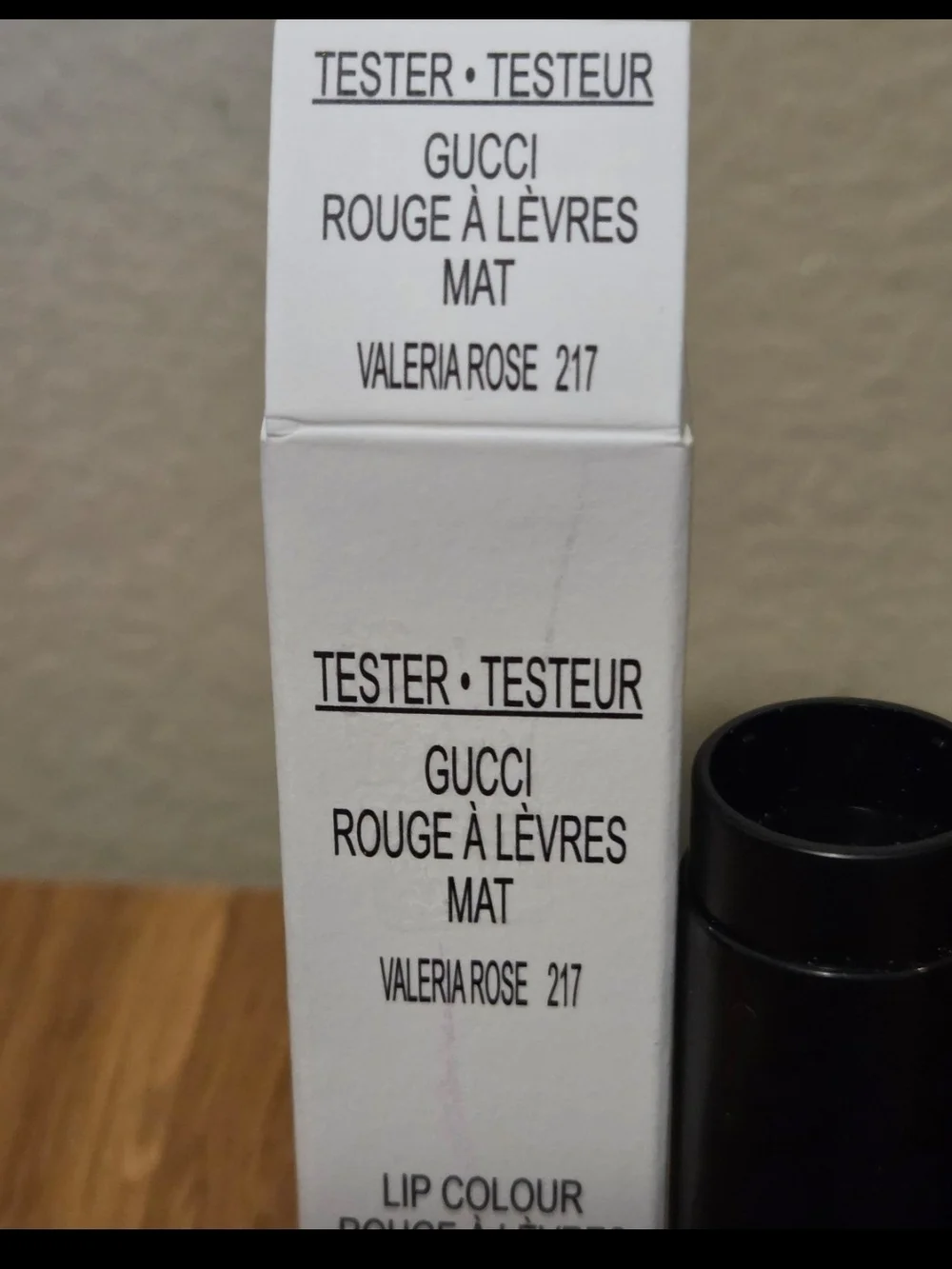 Gucci Matte Lipstick Valeria Rose 217 - Rose Mauve